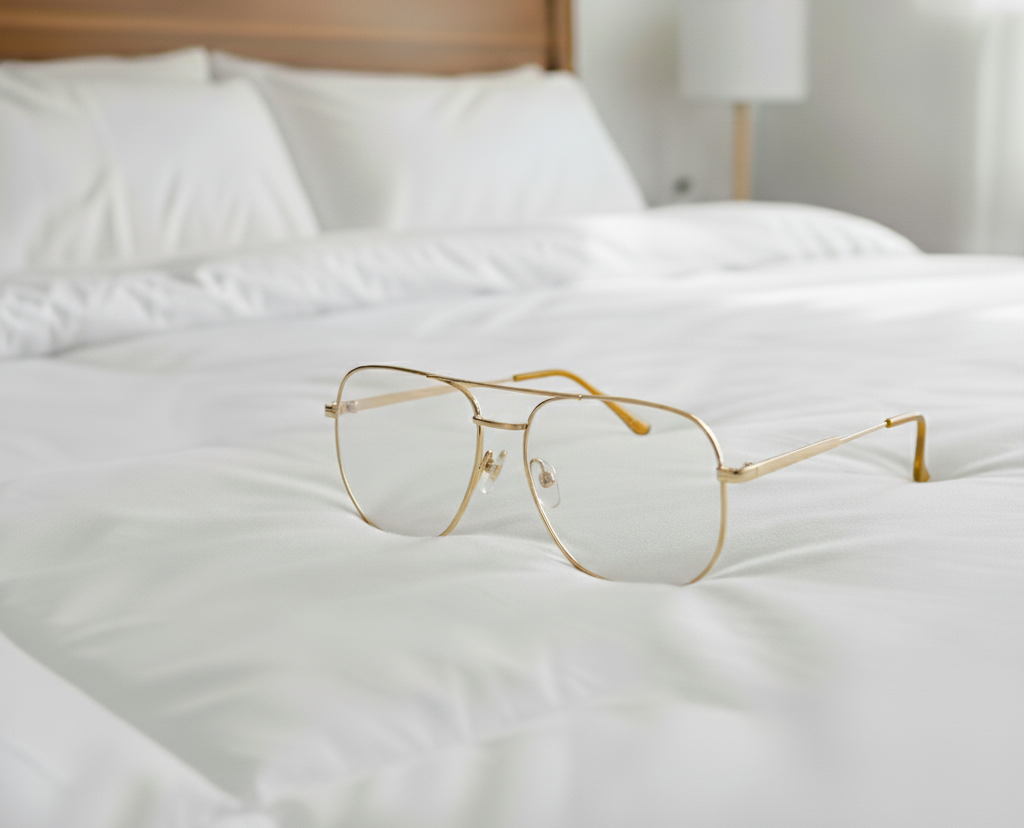 Senna FlowPro - Okulary do komputera z filtrem światła niebieskiego.