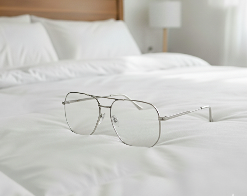 Senna FlowPro - Okulary do komputera z filtrem światła niebieskiego.