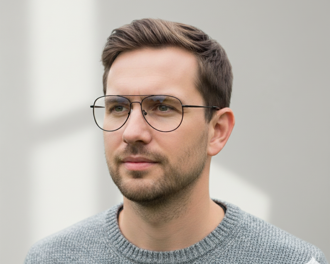 Senna FlowPro - Okulary do komputera z filtrem światła niebieskiego.